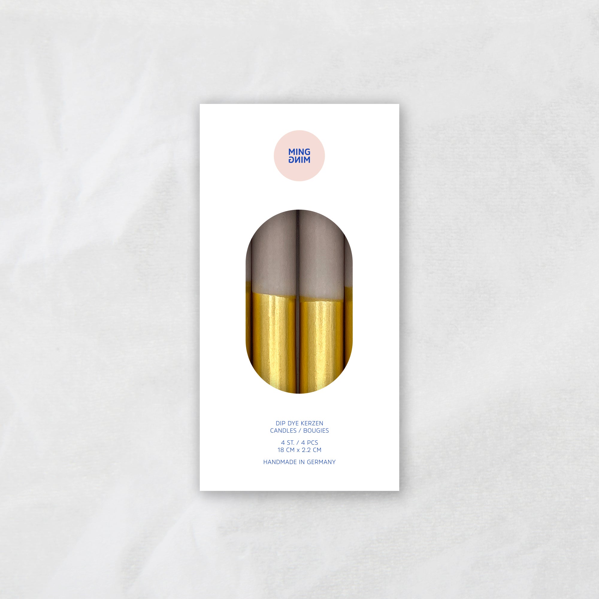 Holy Goldy x MINGMING design Taupe Simply – / 18 cm Set / 4er